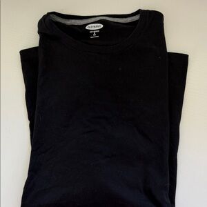 Old Navy Men's tall black long sleeve tee